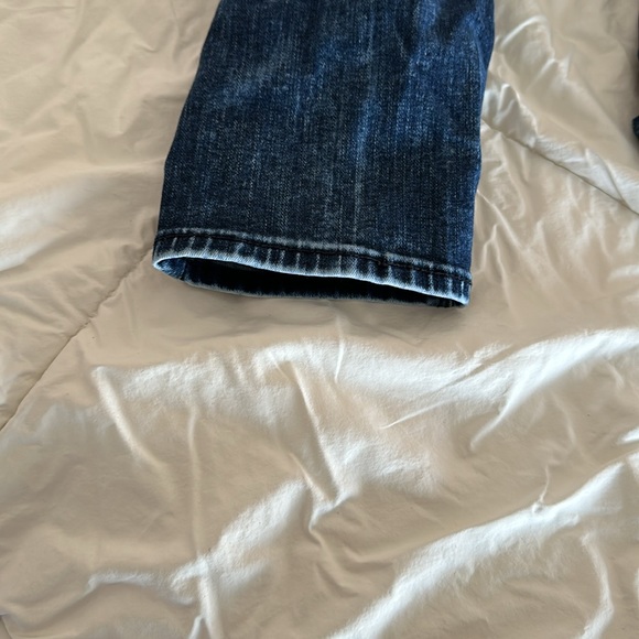High rise acid wash jeans - Picture 4 of 9